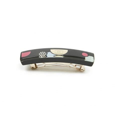 chanel vintage barrette|chanel scarf pin.